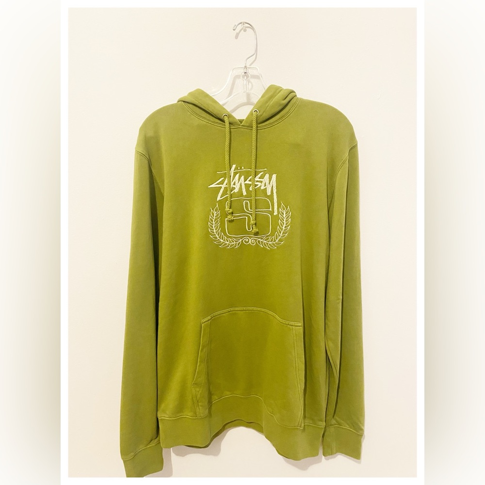 NWOT Green Stussy hoodie